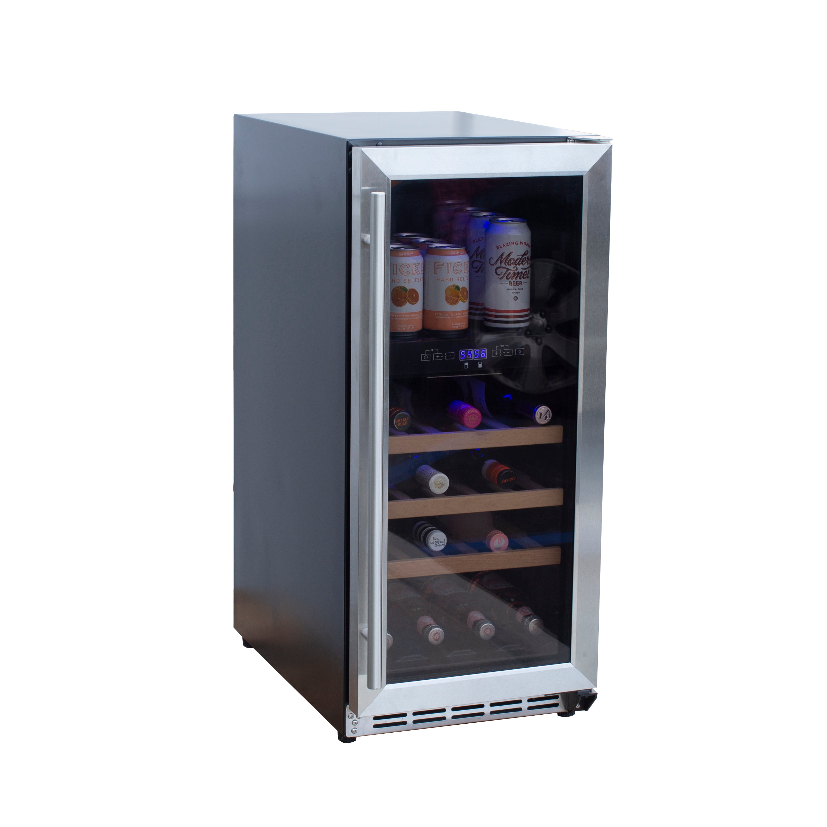 15″ 2.9 Cu. Outdoor Rated Dual Zone Wine Cooler