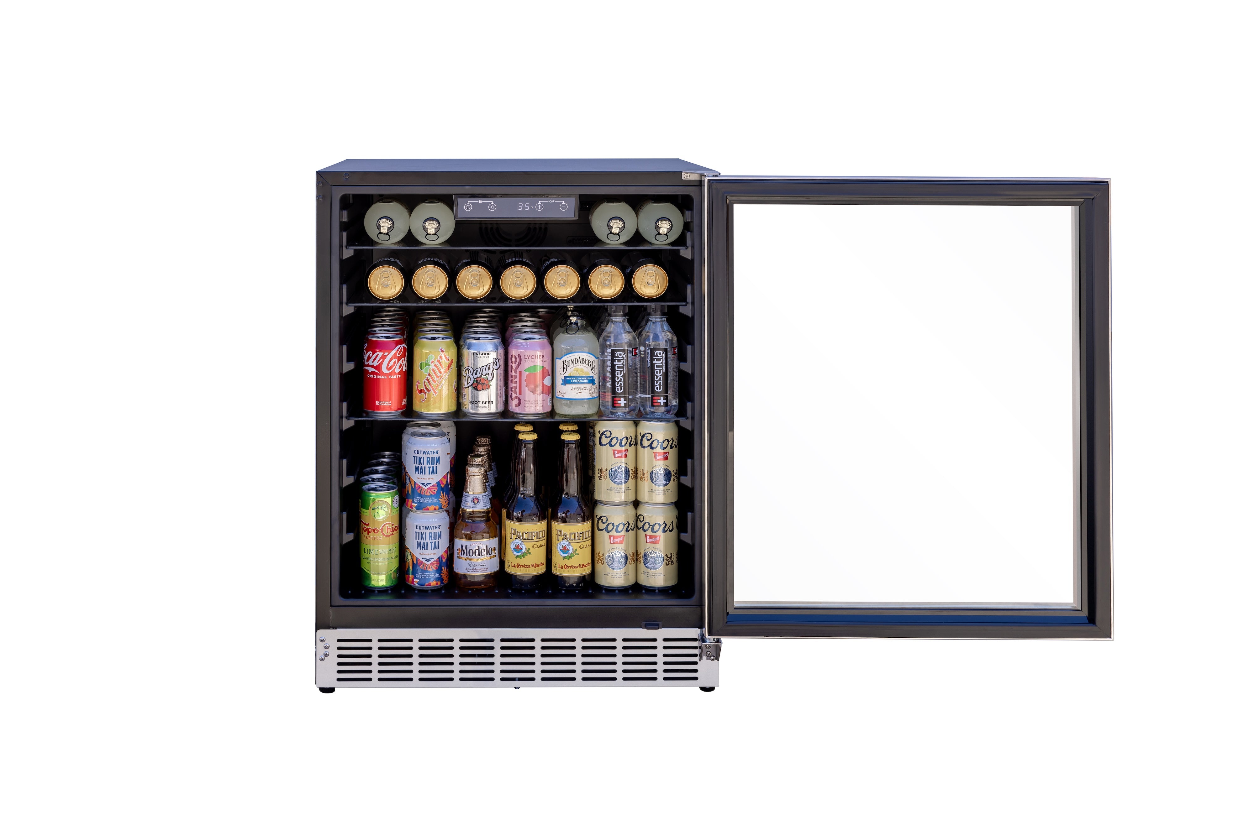 24″ 5 Cu. Outdoor Rated Refrigerator w/ Glass Door