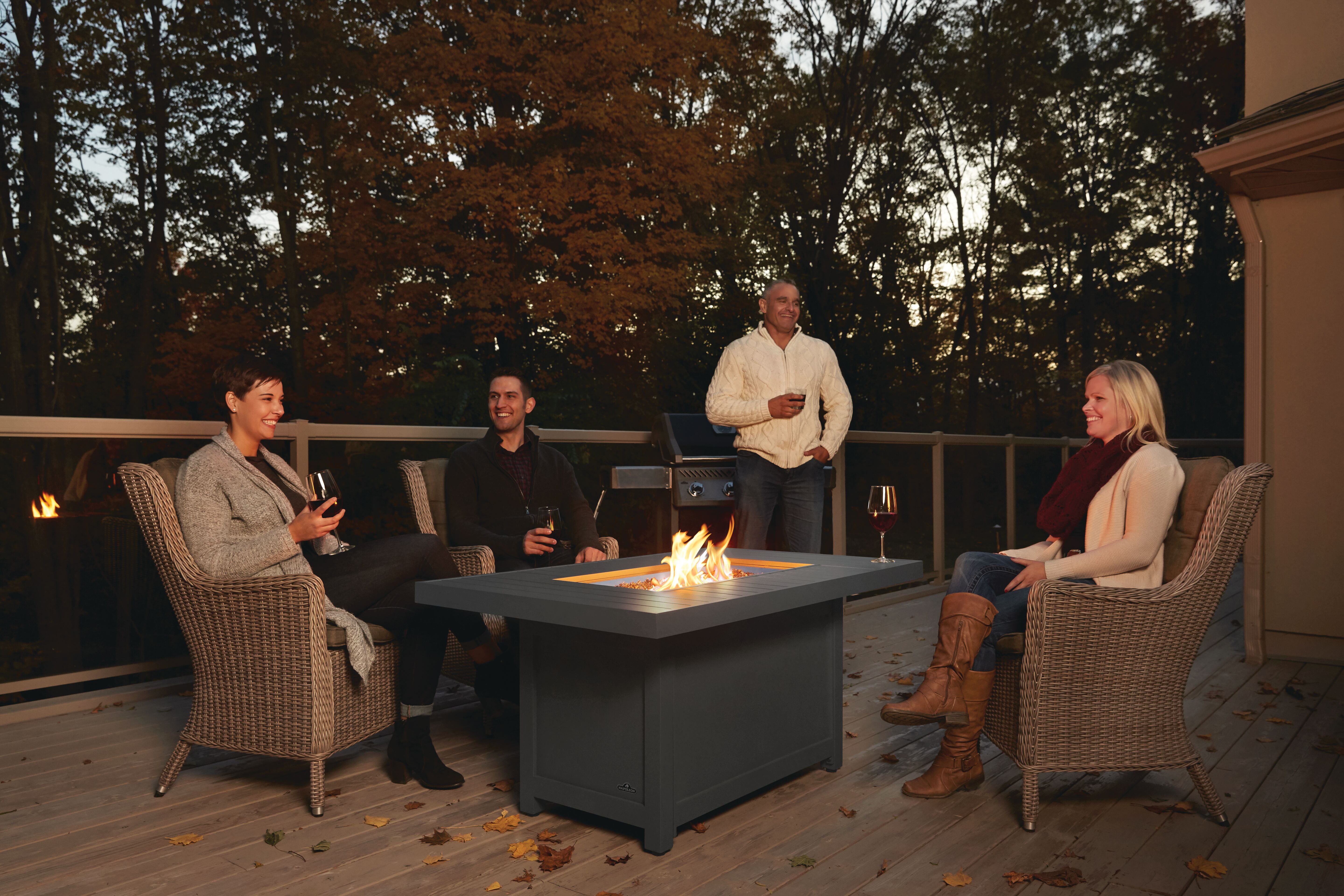 Hamptons Rectangle Patioflame® Table