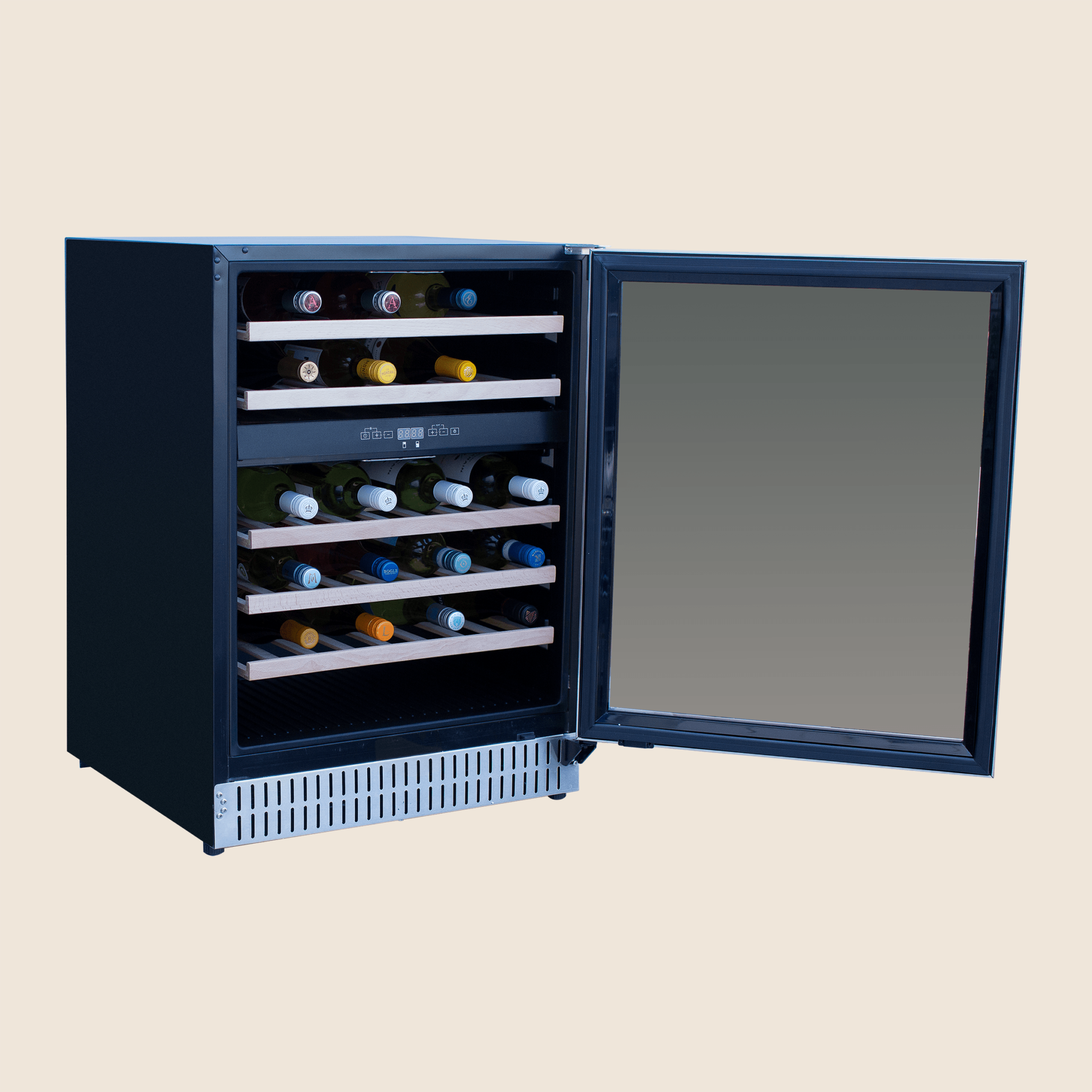 24″ 4.5 Cu. Outdoor Rated Dual Zone Wine Cooler