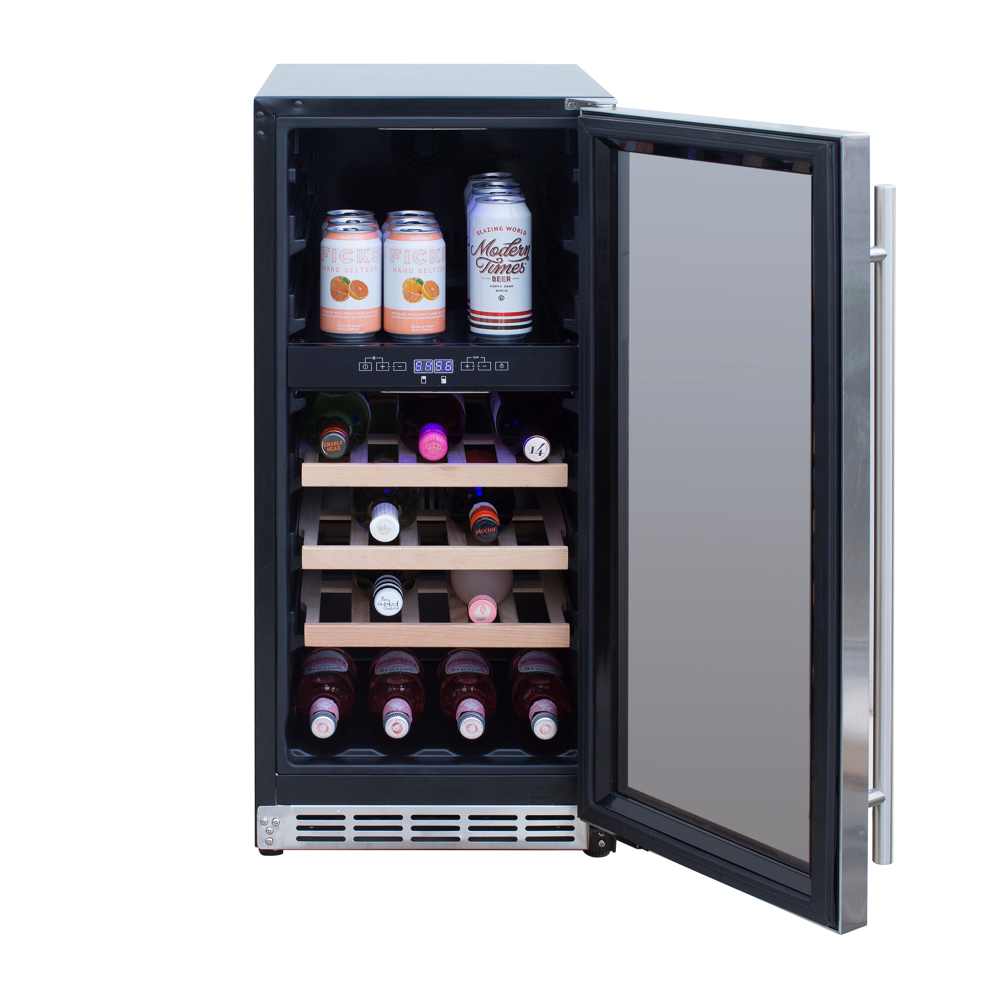 15″ 2.9 Cu. Outdoor Rated Dual Zone Wine Cooler