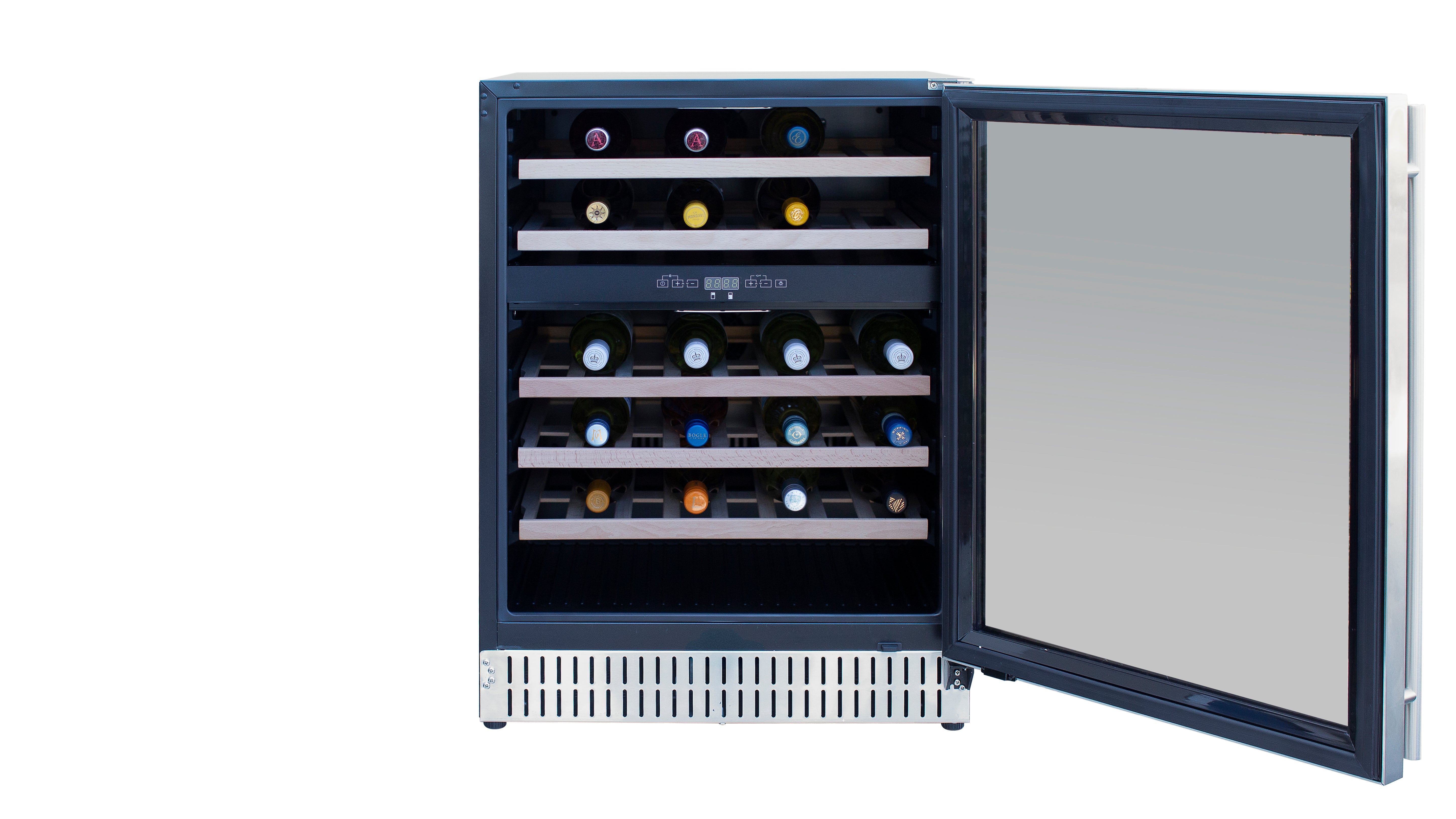 24″ 4.5 Cu. Outdoor Rated Dual Zone Wine Cooler