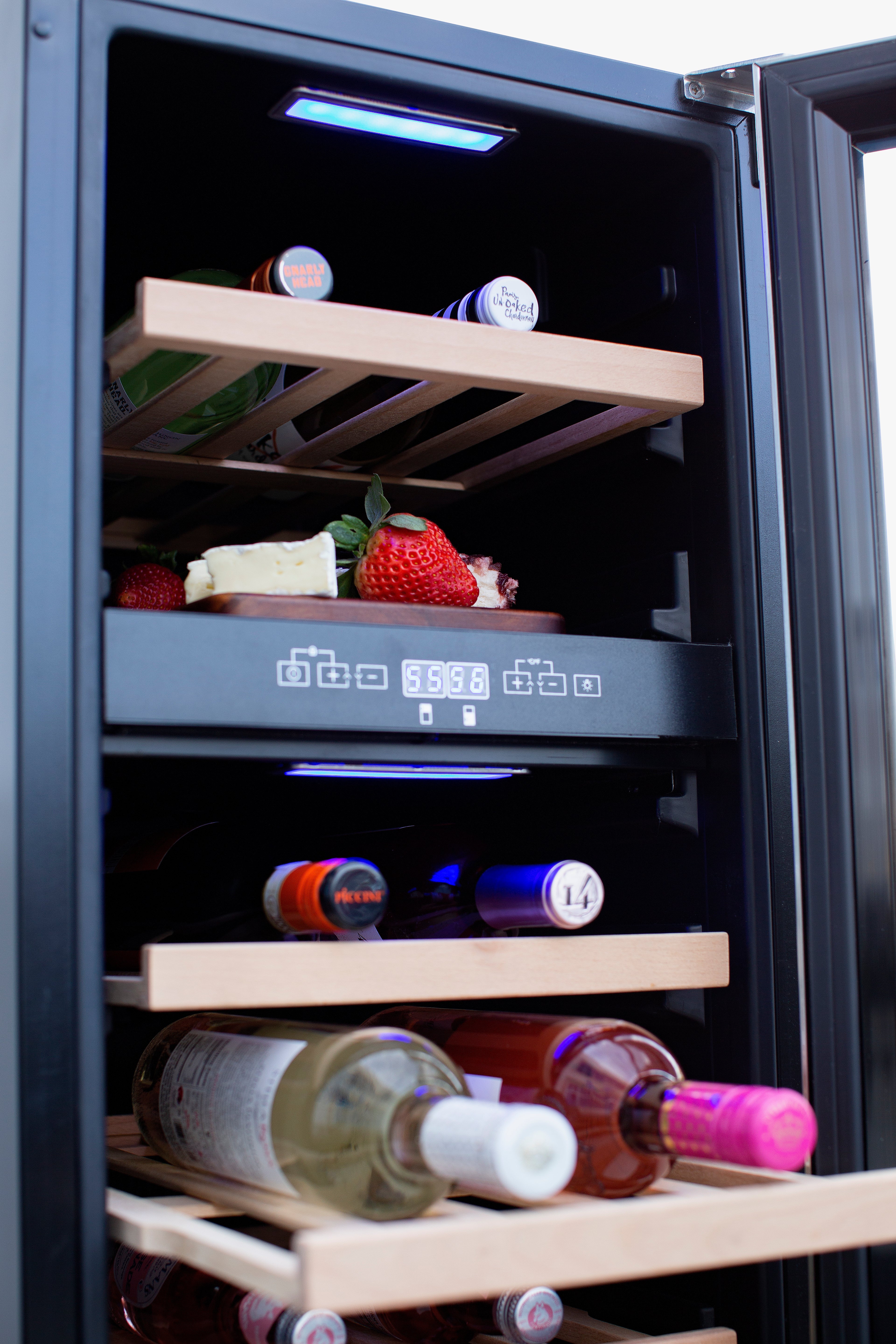 15″ 2.9 Cu. Outdoor Rated Dual Zone Wine Cooler