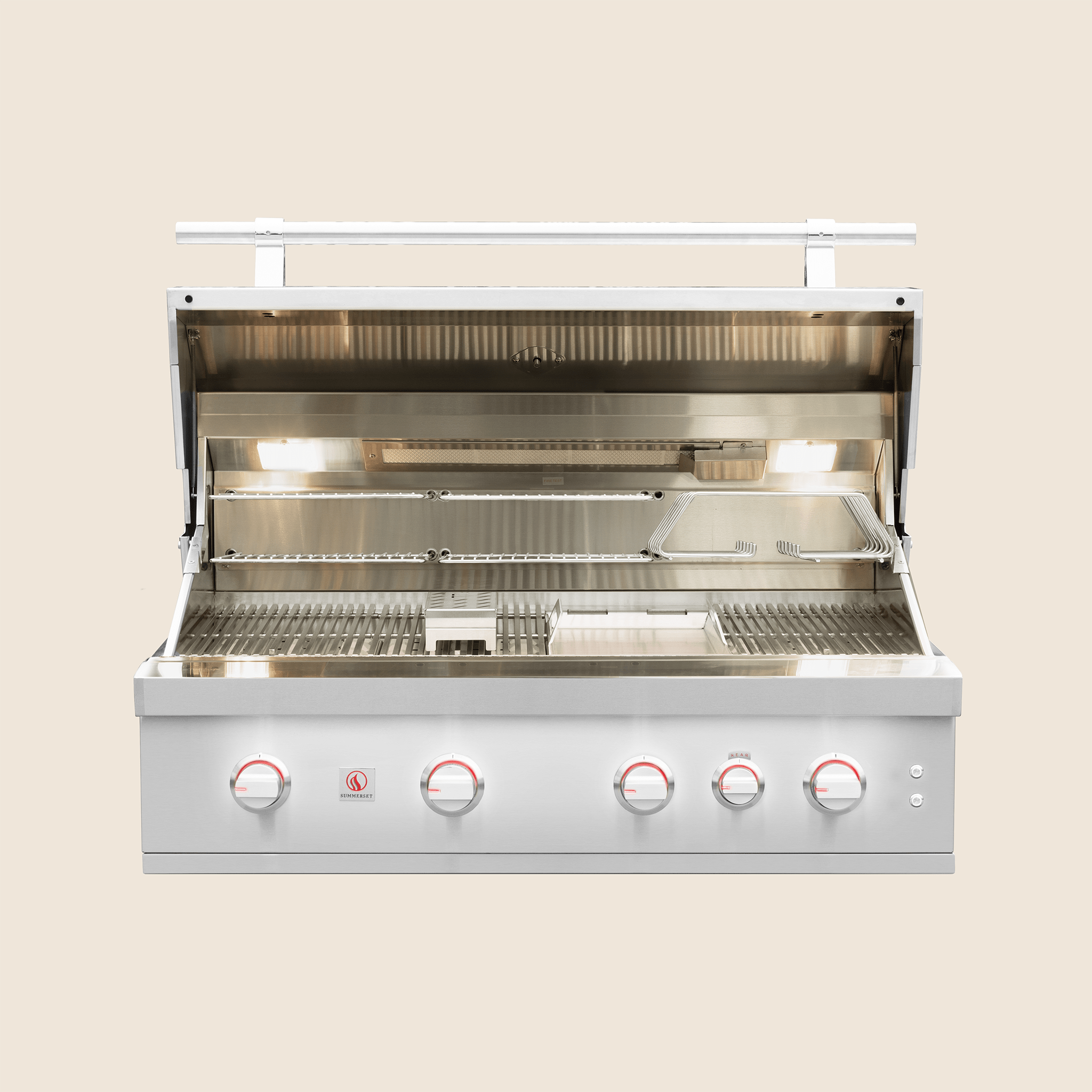 QUEST 42″ Built-In Grill, Natural Gas