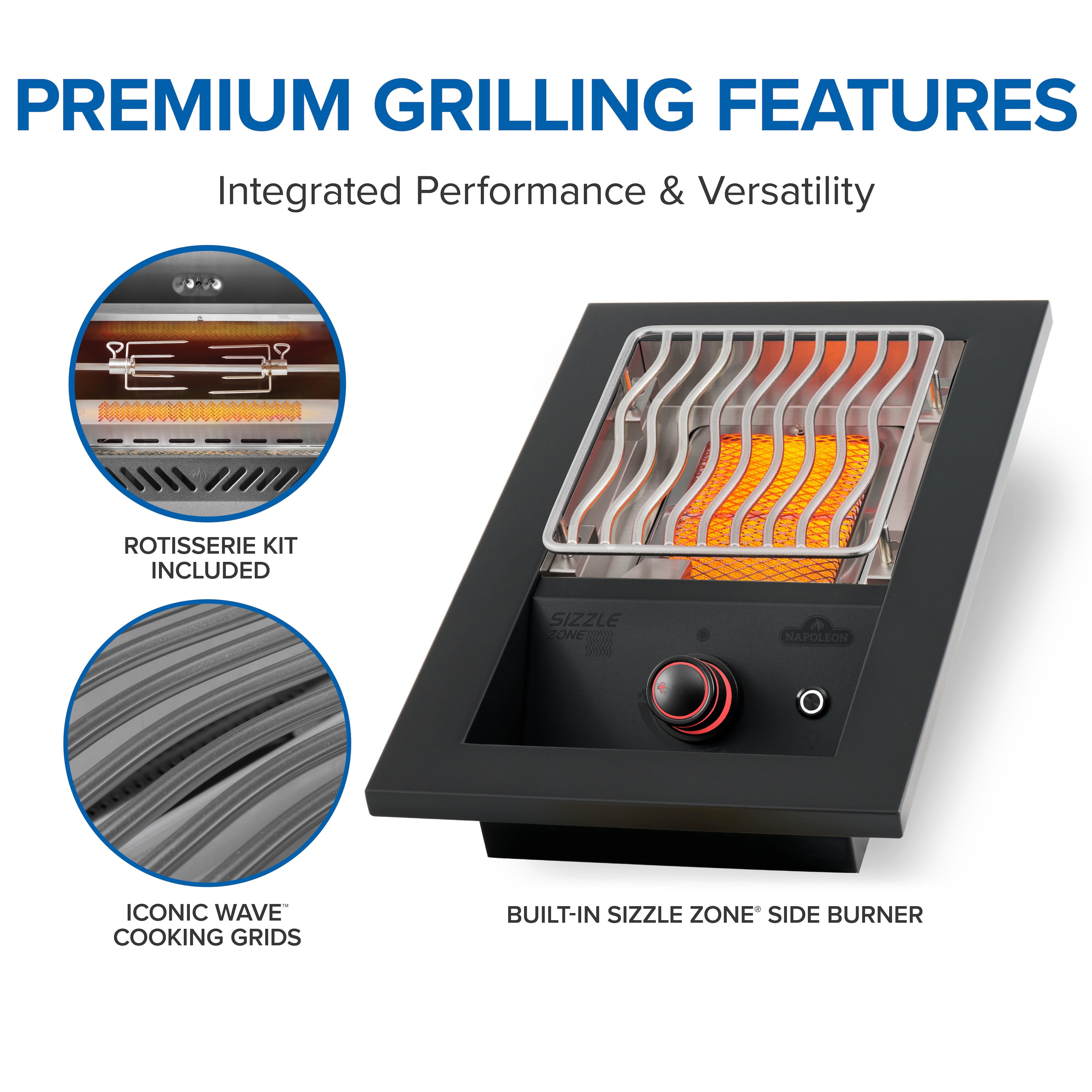 OASIS® Outdoor Kitchen Kit, Built-in 700 Series 32 with Stainless Steel Countertops