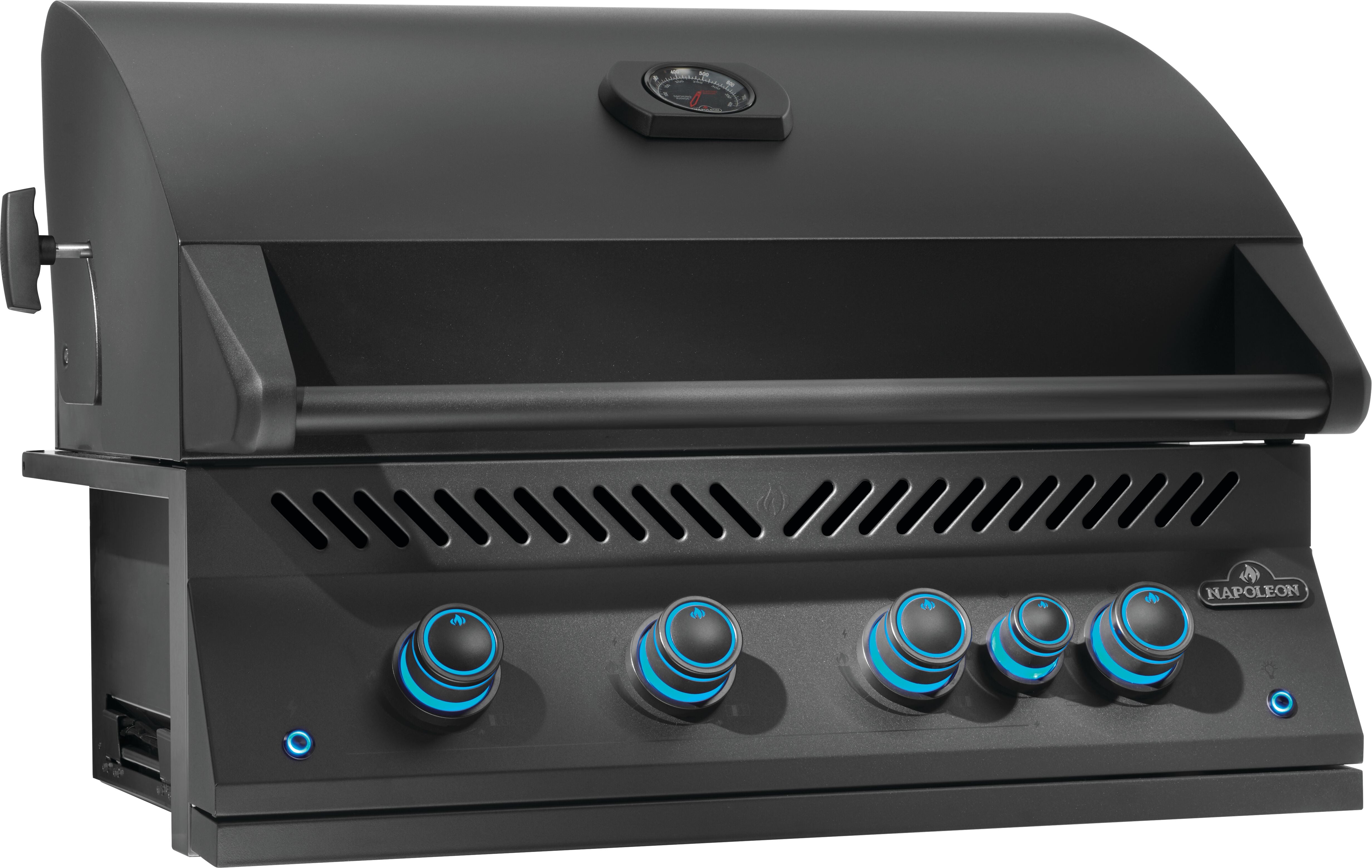 Napoleon Built-In 700 Series 32-Inch Gas Grill with Infrared Rear Burner, Matte Black, Natural Gas