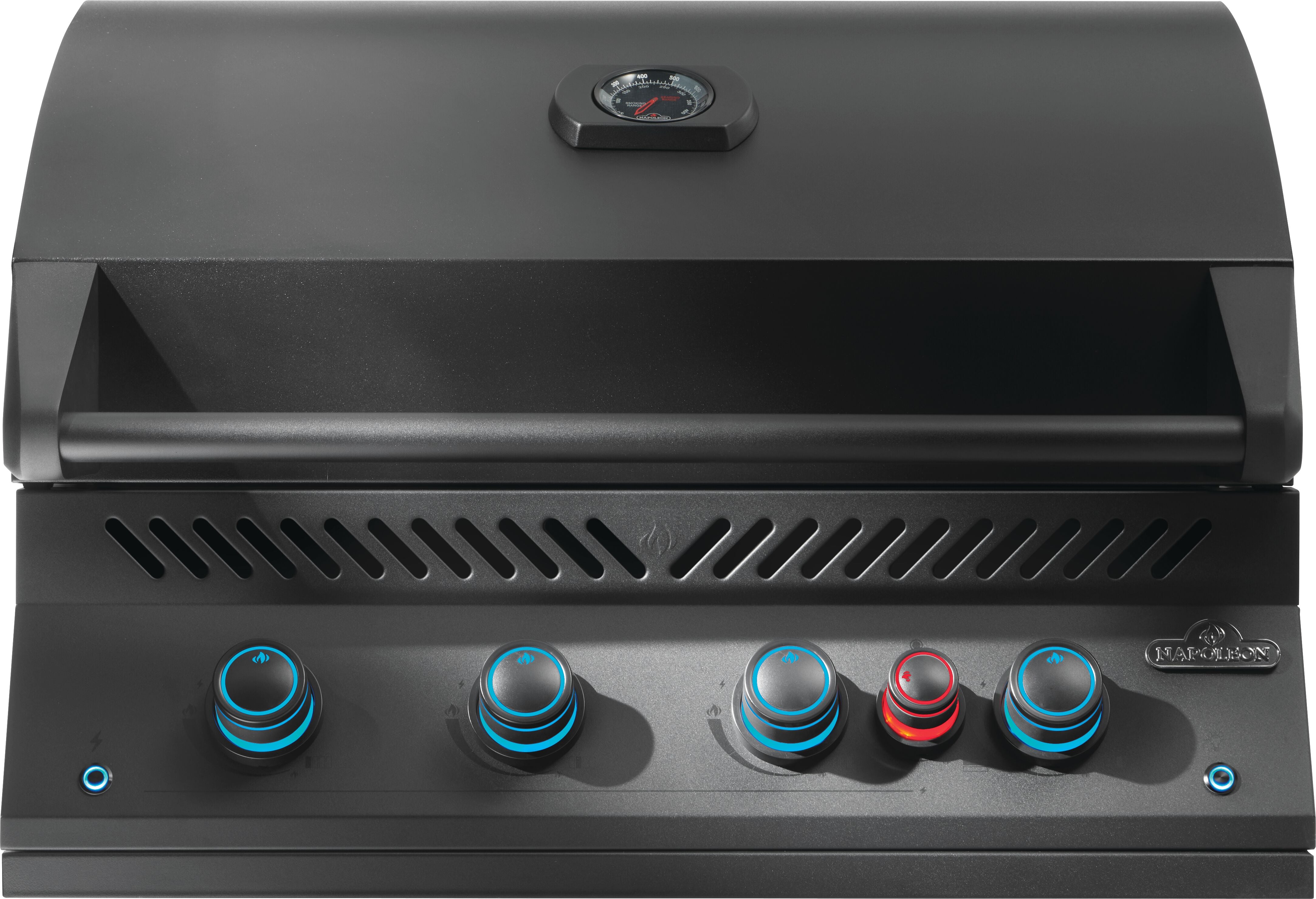 Napoleon Built-In 700 Series 32-Inch Gas Grill with Infrared Rear Burner, Matte Black, Natural Gas