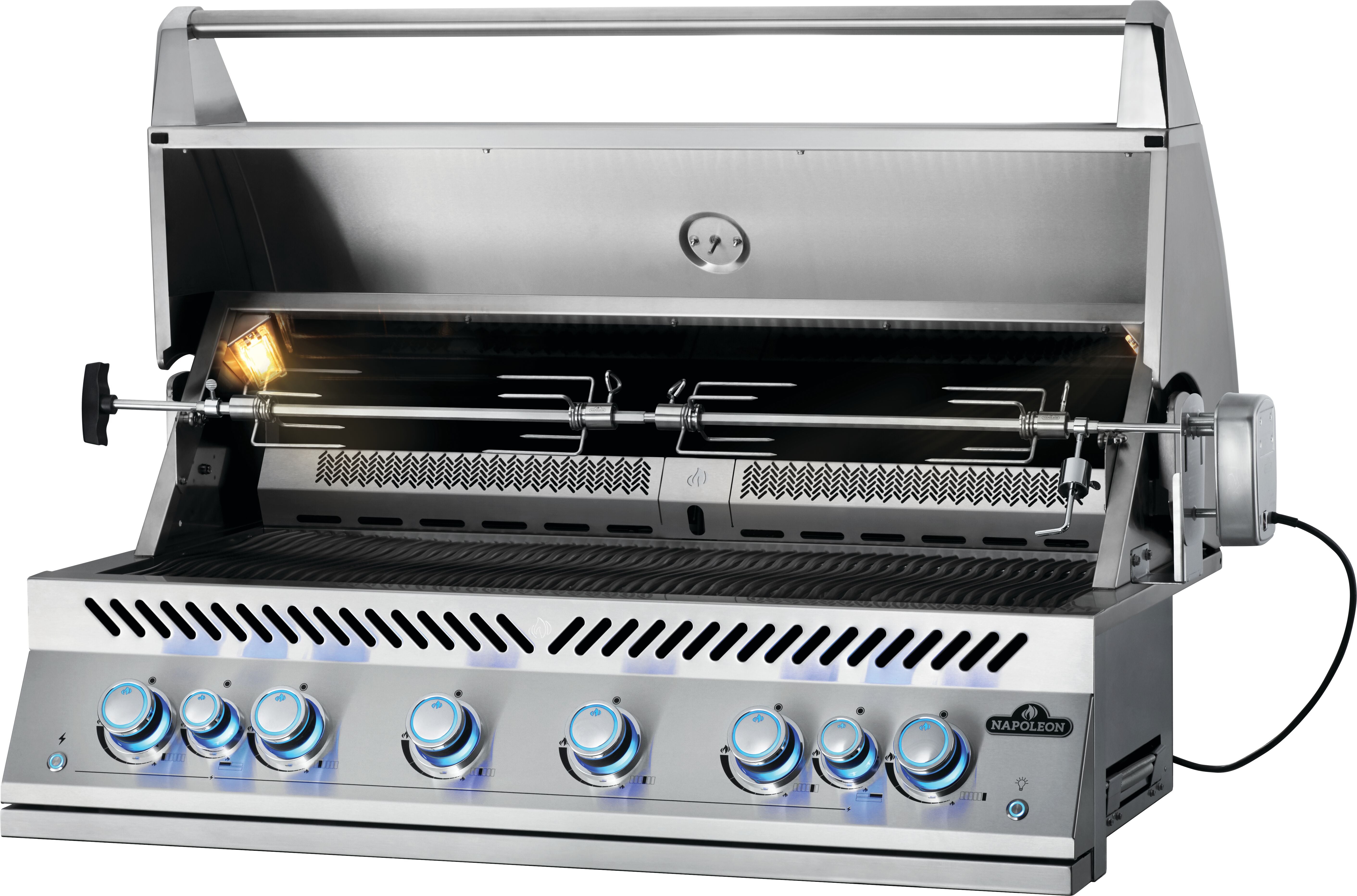 Napoleon Built-In 700 Series 44-Inch Gas Grill with Dual Infrared Rear Burners
