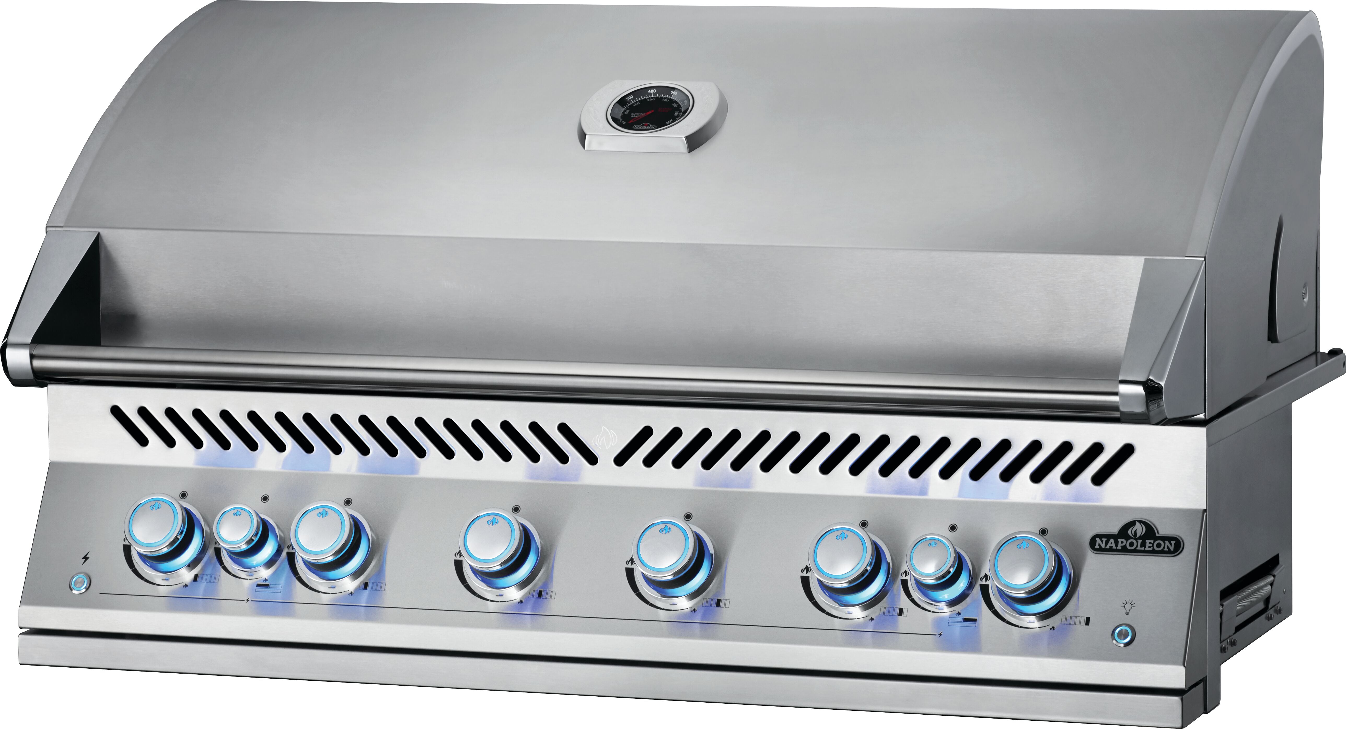 Napoleon Built-In 700 Series 44-Inch Gas Grill with Dual Infrared Rear Burners, Propane