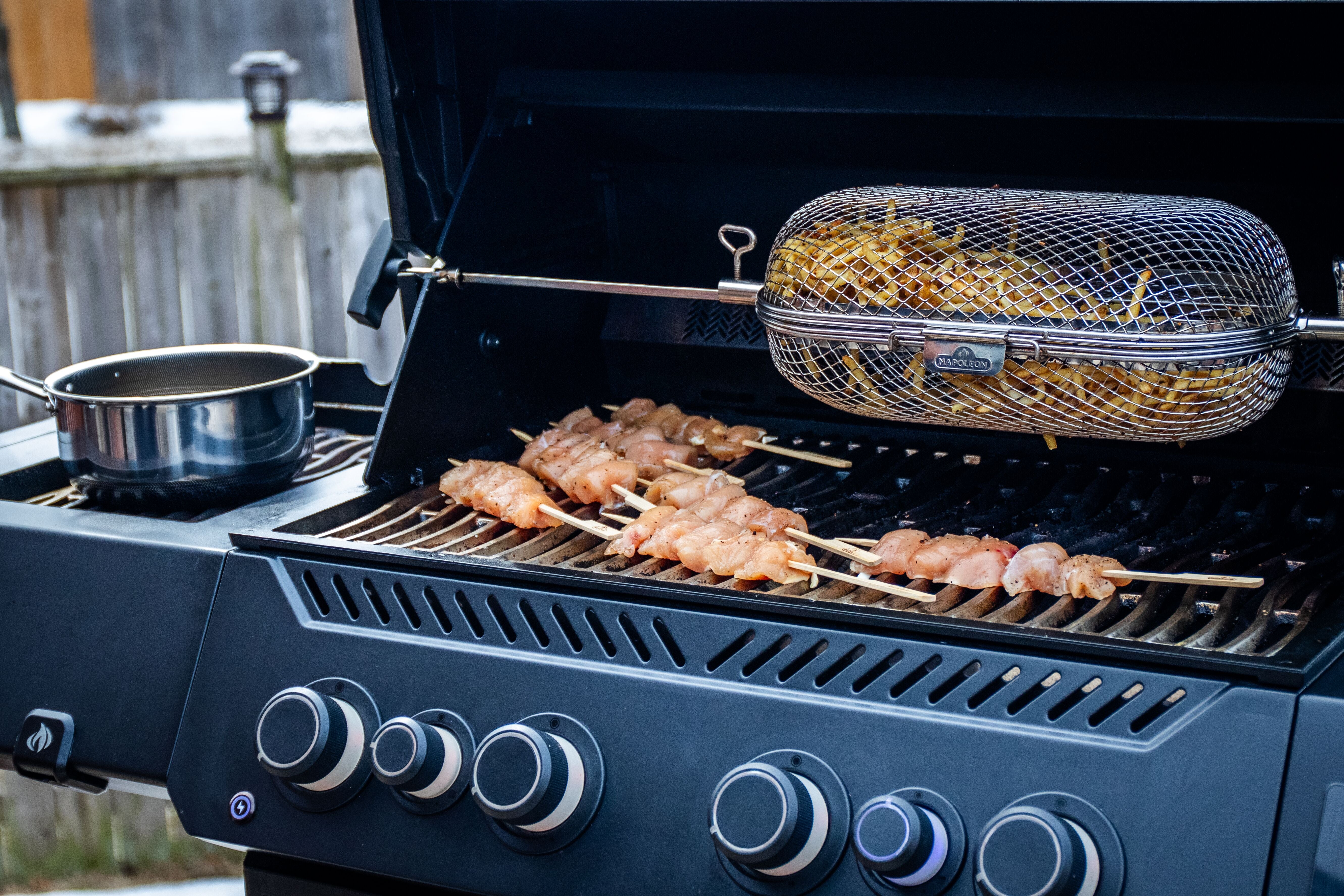 Rotisserie Grill Basket