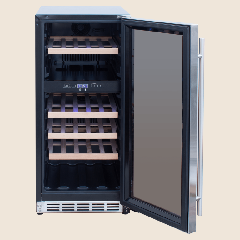 15″ 2.9 Cu. Outdoor Rated Dual Zone Wine Cooler