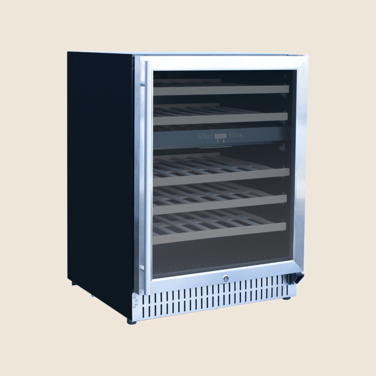 24″ 4.5 Cu. Outdoor Rated Dual Zone Wine Cooler